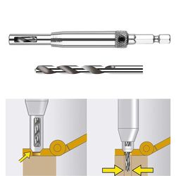 Broca central DIN333 HSS Tipo AB